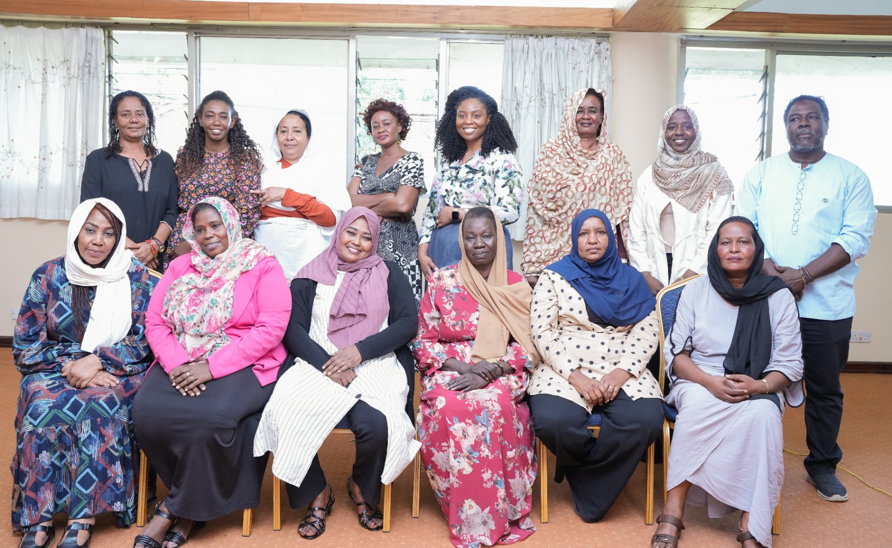 Group portrait with program participants